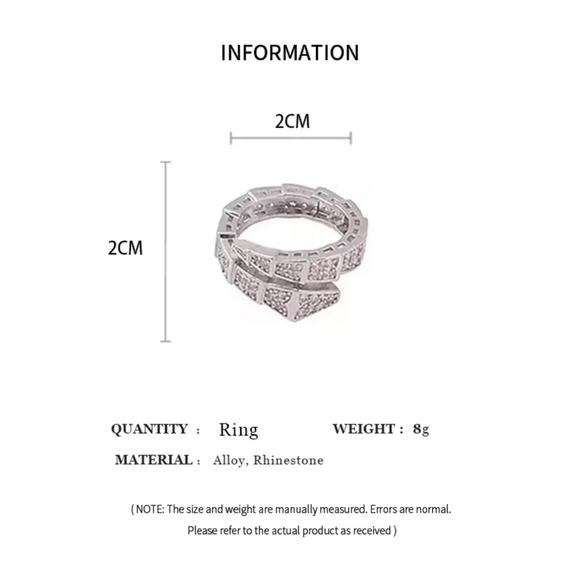 Elegant Silver Women's Ring - Picture 3 of 4